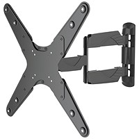 Neomounts Select TV Wall Bracket, Suitable for 23-55" TVs, Tilt and Swivel, Black