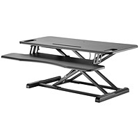 Neomounts Sit/Stand Desktop Workstation Black