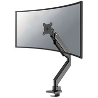 Neomounts By Newstar Select Deskclamped Single Monitor Arm, Adjustable Height and Tilt, Black