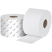 Raphael 1Ply Versatwin Toilet Roll 200m x 90mm (Pack of 24) VT1200R