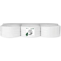Centrefeed Toilet Roll 2-Ply 540 Sheets Per Roll 200m (Pack of 12) JCCF2001DS