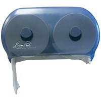 Leonardo Versatwin Toilet Roll Dispenser Blue DSTA06