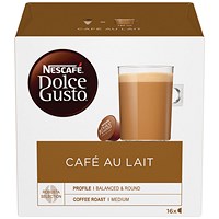Dolce Gusto Cafe au Lait Capsules - 48 Servings