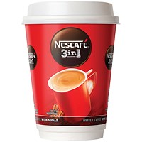 NESCAFÉ & GO 3 in 1 White Coffee, Sleeve of 8 Cups