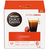 Dolce Gusto Caffe Lungo Capsules - 48 Servings