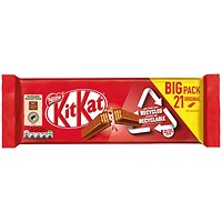 Nestle KitKat 2 Finger Milk Chocolate, Pack of 21