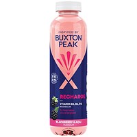 Buxton Peak Recharge Blackberry + Acai Water 400ml Pack of 12
