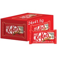 Nestle KitKat 4 Finger Chocolate Bar, Pack of 24