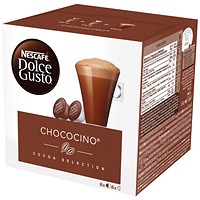 Nescafe Dolce Gusto Chococino Capsules, 16 Capsules, Pack of 3