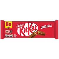Nestle KitKat 2 Finger Milk Chocolate Bar Pack of 8