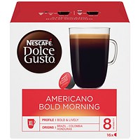 Nescafe Dolce Gusto Americano Bold Morning Capsule (Pack of 48)