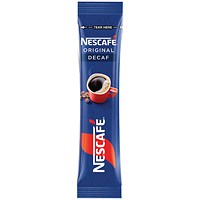 Nescafe Decaf One Cup Instant Coffee Stick Sachets, Pack of 800