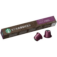 Starbucks Caffe Verona Espresso Nespresso Coffee Pods, Pack of 10