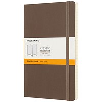 Moleskine Classic Soft Cover Ruled 130x210mm Large Brown