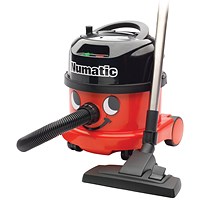 Numatic PPR240 Mains Vacuum Cleaner, 620W, 9 Litre, Red