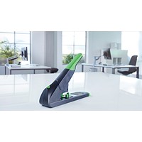 Novus B50 Sustainable Re+New Heavy Duty Black/Green Stapler (140 Sheet Capacity)