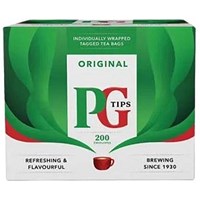 PG Tips Enveloped Tea Bags, Pack of 200