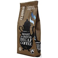 Clipper Fairtrade Organic Decaffeinated Coffee, 227g