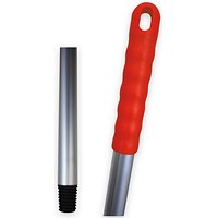 Janit-X Aluminium Socket Mop Handle, Red Janit-X Aluminium Socket Mop Handle, Red
