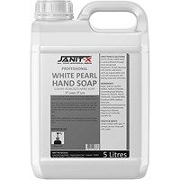 Janit-X Professional White Pearlised Soap, 5 Litre