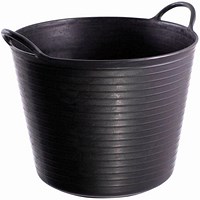 Gorilla Recycled Flexi Tub, 14 Litre, Black Gorilla Recycled Flexi Tub, 14 Litre, Black
