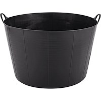 Gorilla Recycled Flexi Tub, 75 Litre, Black Gorilla Recycled Flexi Tub, 75 Litre, Black