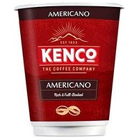 Kenco 2 Go Americano Black Instant Coffee Cups, Pack of 8 Kenco 2 Go Americano Black Instant Coffee Cups, Pack of 8