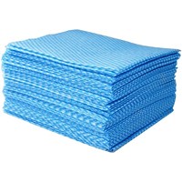 Janit-X Multi Purpose Non Woven Cloths, Blue, Pack of 50