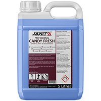 Janit-X Professional Candy Fresh Disinfectant & Deodoriser, 5 Litre