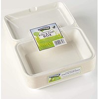 Belgravia Bio CaterPack Fish Chip Boxes, 152x228mm, Pack of 50