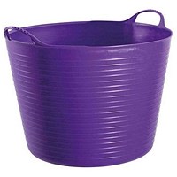 Gorilla Flexi Tub, 38 Litre, Purple Gorilla Flexi Tub, 38 Litre, Purple