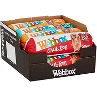 Webbox Chub Roll Assorted, 720g, Pack of 8