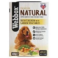 Webbox Chicken, Vegetables & Brown Rice, 400g