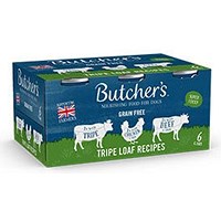 Butcher's Tripe Loaf Recipes Dog Food Tins, 400g, Pack of 6