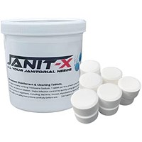 Janit-X Effervescent Chlorine Tablets, 3.2g, Pack of 200