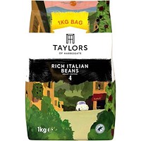 Taylors of Harrogate Rich Italian Coffee Beans, 1kg Taylors of Harrogate Rich Italian Coffee Beans, 1kg