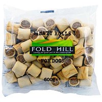 Fold Hill Meaty Rolls For Dogs, 600g