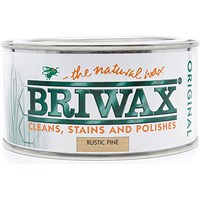 Briwax Original Wax Furniture Polish Cleaner Restorer, Rustic Pine, 400ml