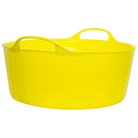 Gorilla Shallow Flexi Tub, 15 Litre, Yellow Gorilla Shallow Flexi Tub, 15 Litre, Yellow