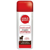 Pride & Groom Medicated Dog Shampoo, 300ml
