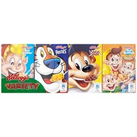 Kellogg's Cereal Variety Pack, 196g, Pack of 8 Kellogg's Cereal Variety Pack, 196g, Pack of 8