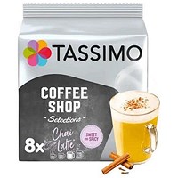 Tassimo Coffee Shop Chai Latte Pods, 16 Capsules(8 Drinks) Tassimo Coffee Shop Chai Latte Pods, 16 Capsules(8 Drinks)