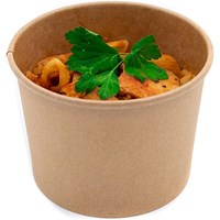 Caterpack Kraft Soup Bowls, 454ml, Pack of 25 Caterpack Kraft Soup Bowls, 454ml, Pack of 25
