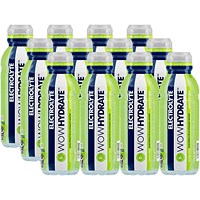 Wow Hydrate Lemon & Lime Electrolyte Water, 12x500ml Bottles