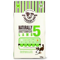 Laughing Dog Naturally 5 Lamb Complete, 12kg