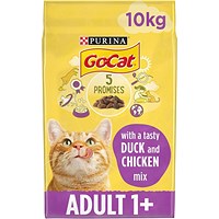 Go-Cat Complete Duck Rabbit & Chicken Dry Cat Food, 10kg