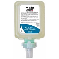 Janit-X Modu Alcohol Free Foam Sanitiser Cartridges, 1 Litre Janit-X Modu Alcohol Free Foam Sanitiser Cartridges, 1 Litre