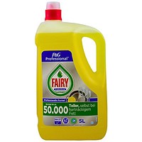 Fairy Lemon Professional Washing Up Liquid, 5 Litres