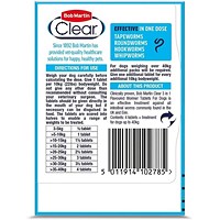 Bob Martin Clear 3-in-1 Wormer for Dogs, (4 Tablets) - For Medium to Large Dogs