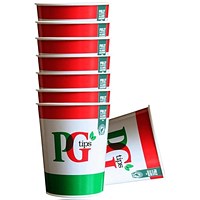 Nescafe & Go PG Tips, White, Pack of 8